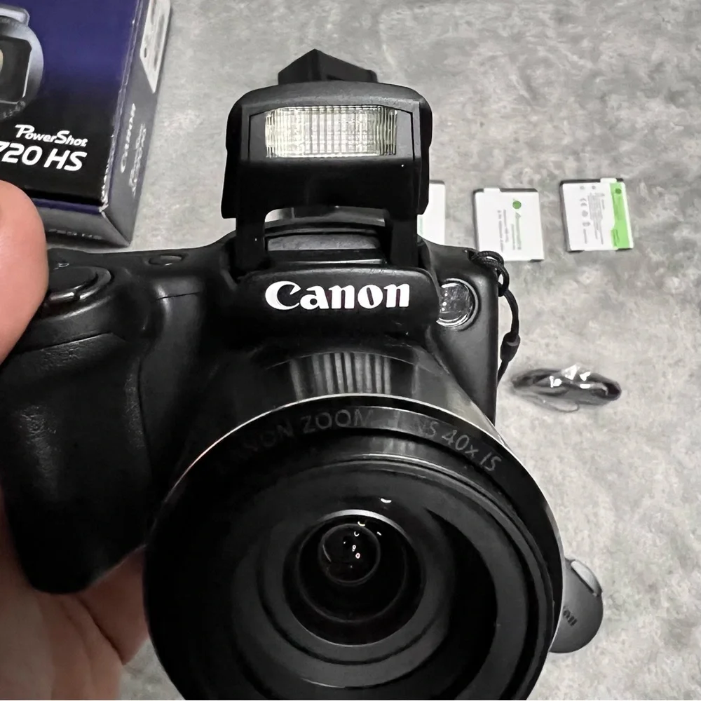 canon sx410iis power shot Excellent Condition Tested Working 20MPBlack Excellent - Picture 2 of 6